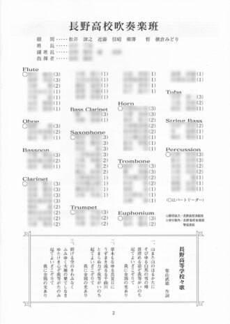 第34回定期演奏会（2006年）