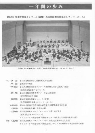 第34回定期演奏会（2006年）
