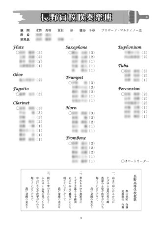 第52回記念定期演奏会（2024年）